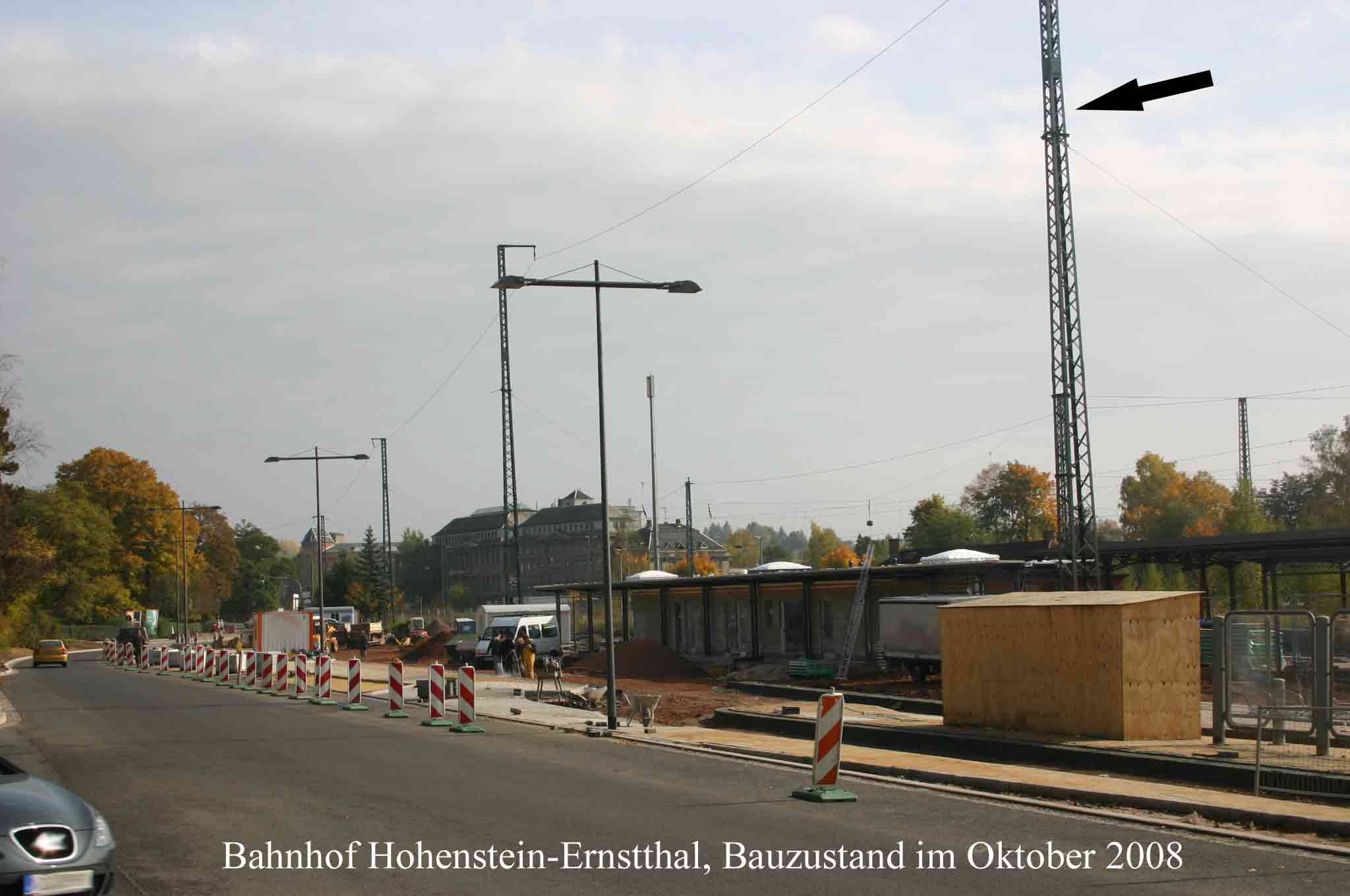 Baustand Oktober 2008