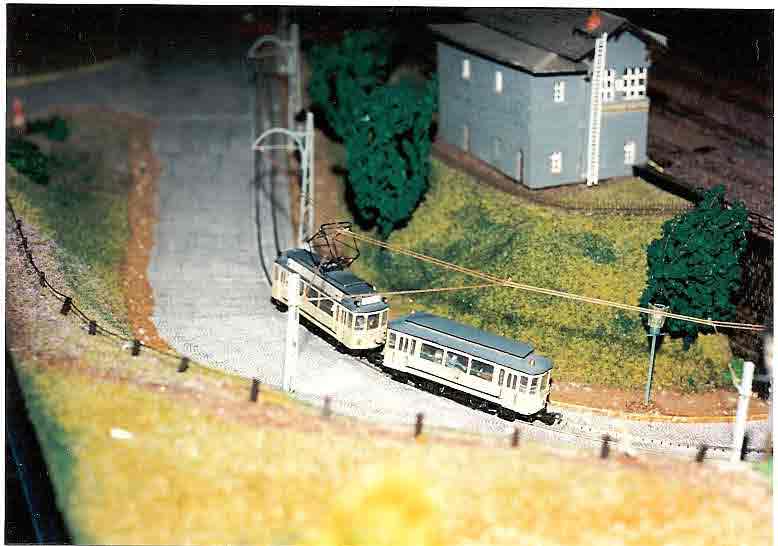 die Kurve an der Bahnunterf�hrung